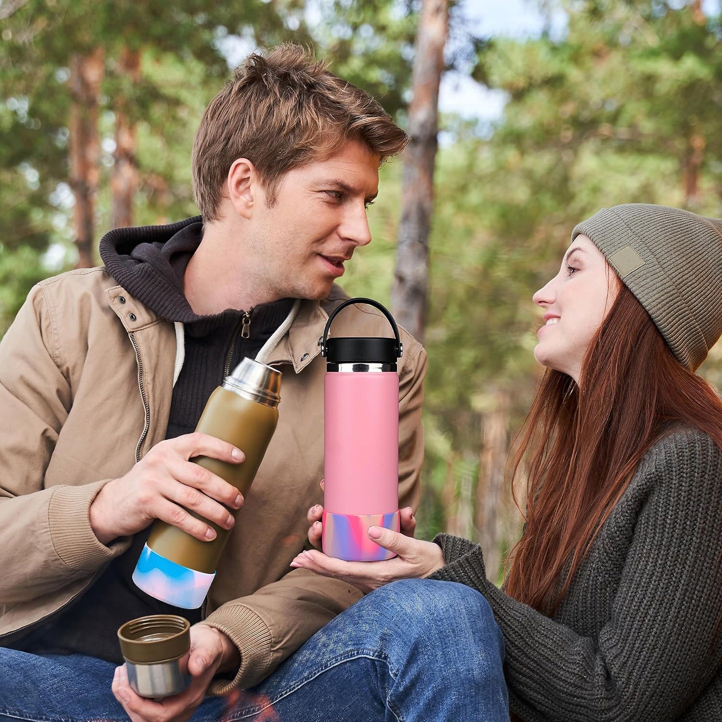 2-Pack Silicone Boot Base for Stanley Quencher Adventure & IceFlow Tumblers, Hydro Sport Bottles, Yeti & More