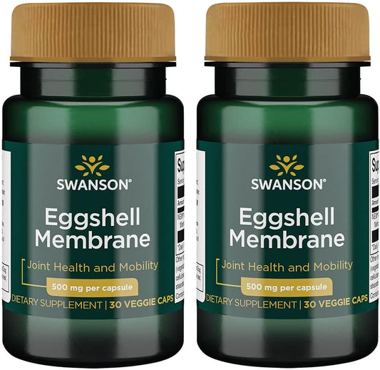 2-Pack Swanson Ultra Eggshell Membrane 500 mg 30 Vegetarian Capsules