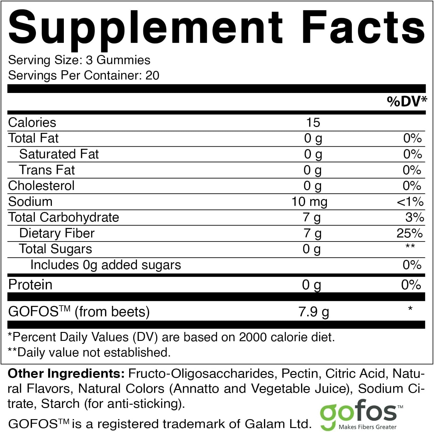 2 Pack Vitamatic Prebiotic Fiber Gummies for Adults - Extra Strength 7G Fiber - Zero Sugar - 60 Pectin Based Gummies - Digestive Health & Regularity Support - 120 Count Total