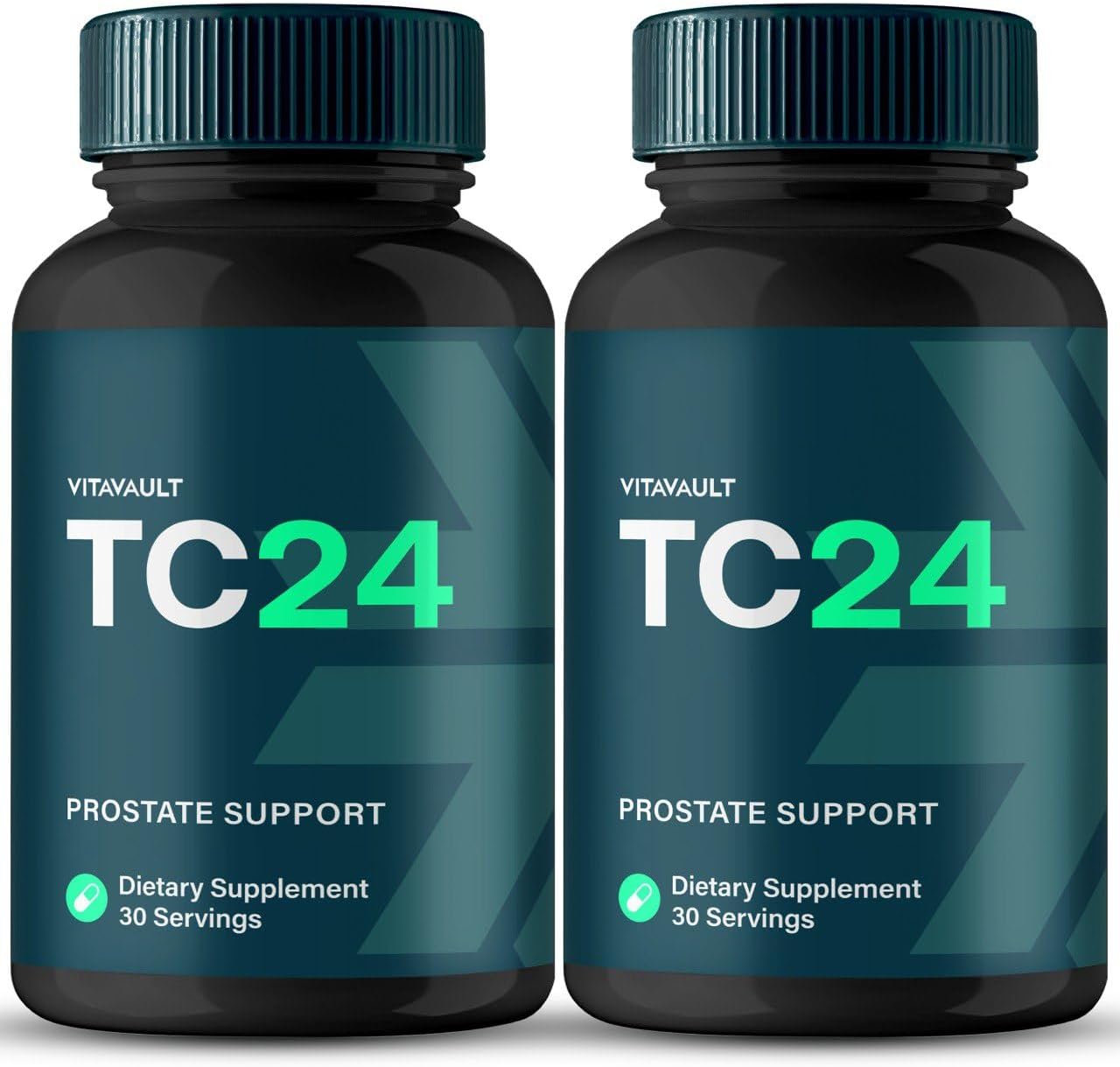 2 Pack Vitavault TC24 Prostate Health Supplement Capsules - Extra Strength All Natural Formula for Prostate Support