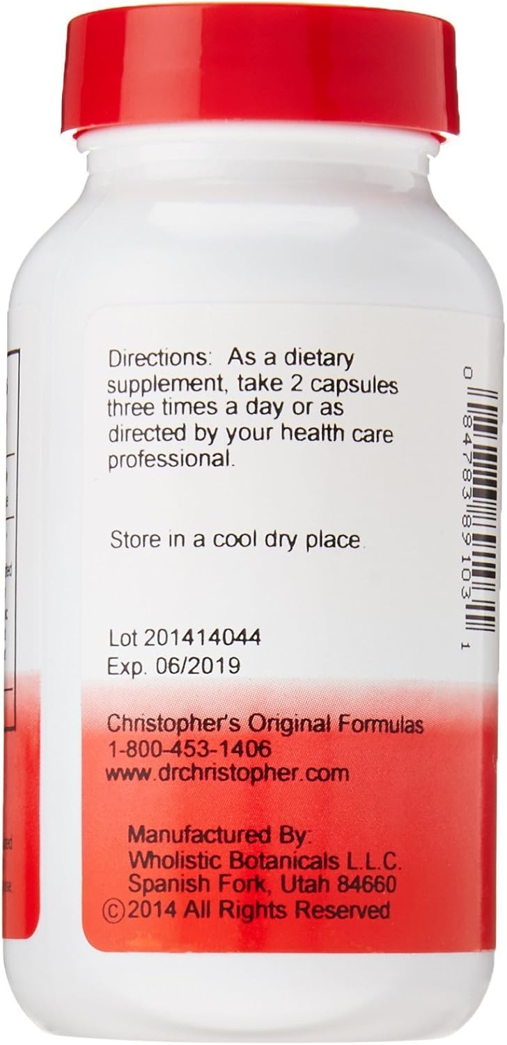 2 Packs of Dr. Christopher's Original Formulas Liver & Gall Bladder Formula Capsules - 100 Count