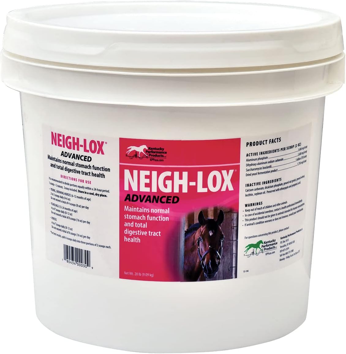 20 lb Kentucky Performance Prod Neigh-Lox Advanced Digestive Supplement