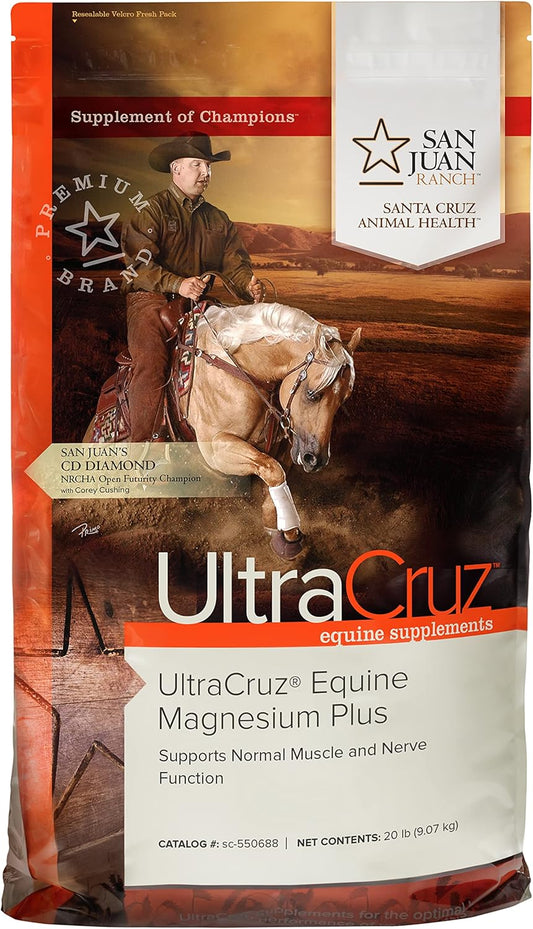 20 lb UltraCruz® Equine Magnesium Plus Supplement for Horses