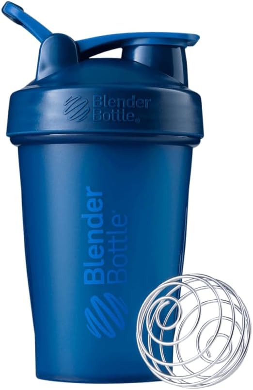 20-Ounce Navy BlenderBottle Classic Shaker Bottle for Protein Shakes & Pre Workout