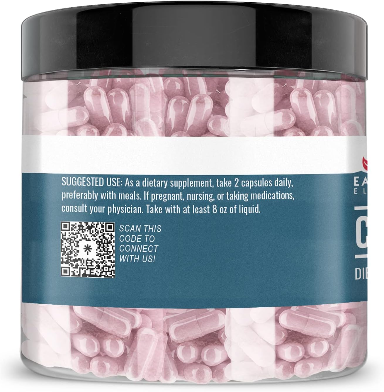 200 Capsules of Earthborn Elements Pure and Undiluted Camu Camu, Additive-Free