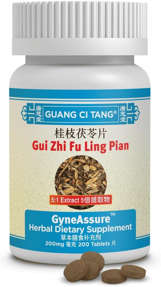200 Tablets of Guang Ci Tang Gui Zhi Fu Ling Pian (Wan) - Supports Women's Health (GyneAssure)