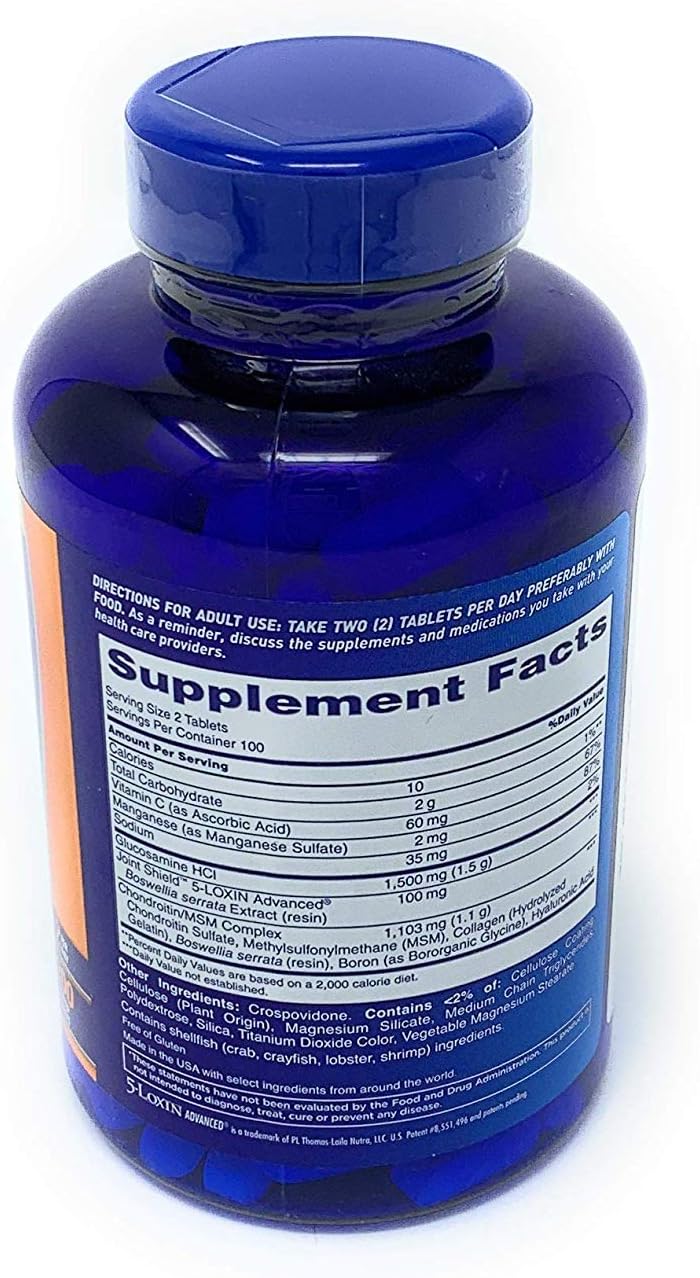 200 Tablets of Osteo Bi-Flex Triple Strength Supplement for Joint Health and Flexibility