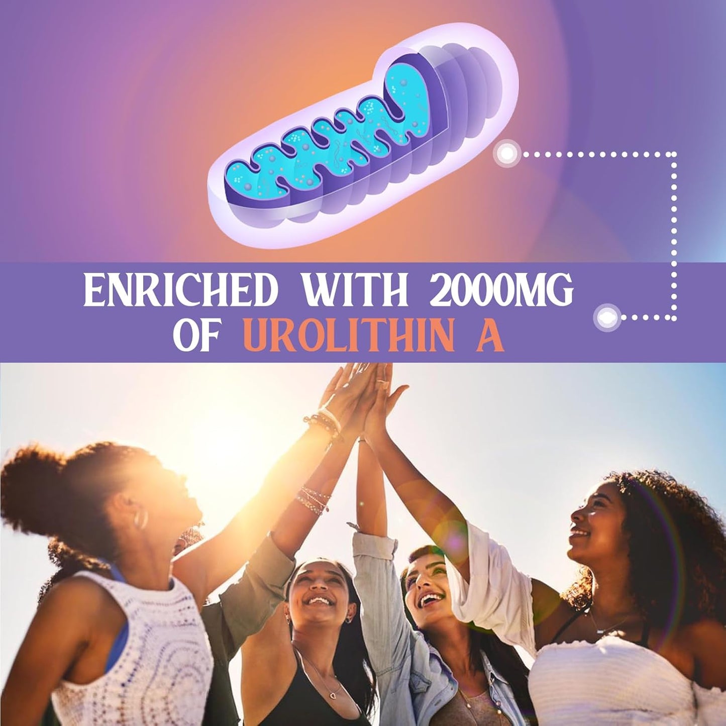 2000mg UroDefenseGuard Urolithin A Supplement Softgels - Men & Women - 120 Count