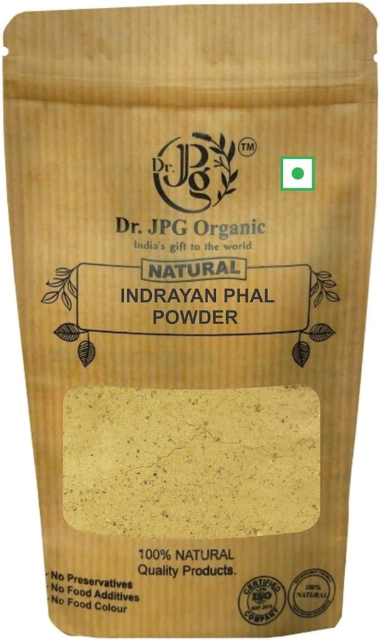 200g Indrayan Phal Powder - Citrullus Colocynthis | Natural & Certified | Nutranix BHM Formula (Pack of 1)