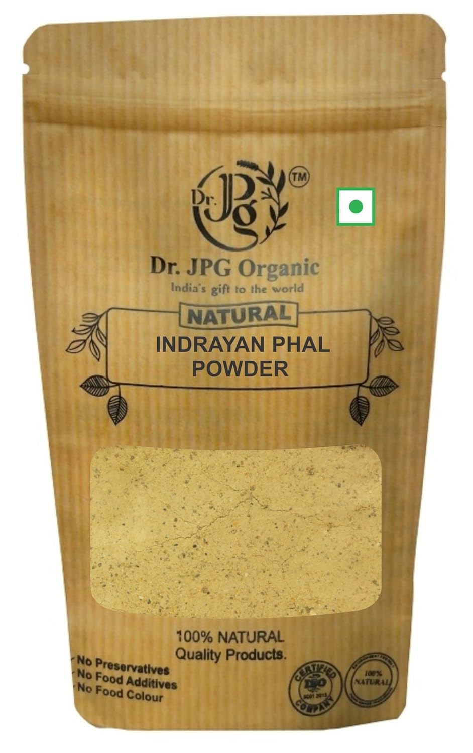 200g ISO and FSSAI Certified Natural Citrullus Colocynthis Powder