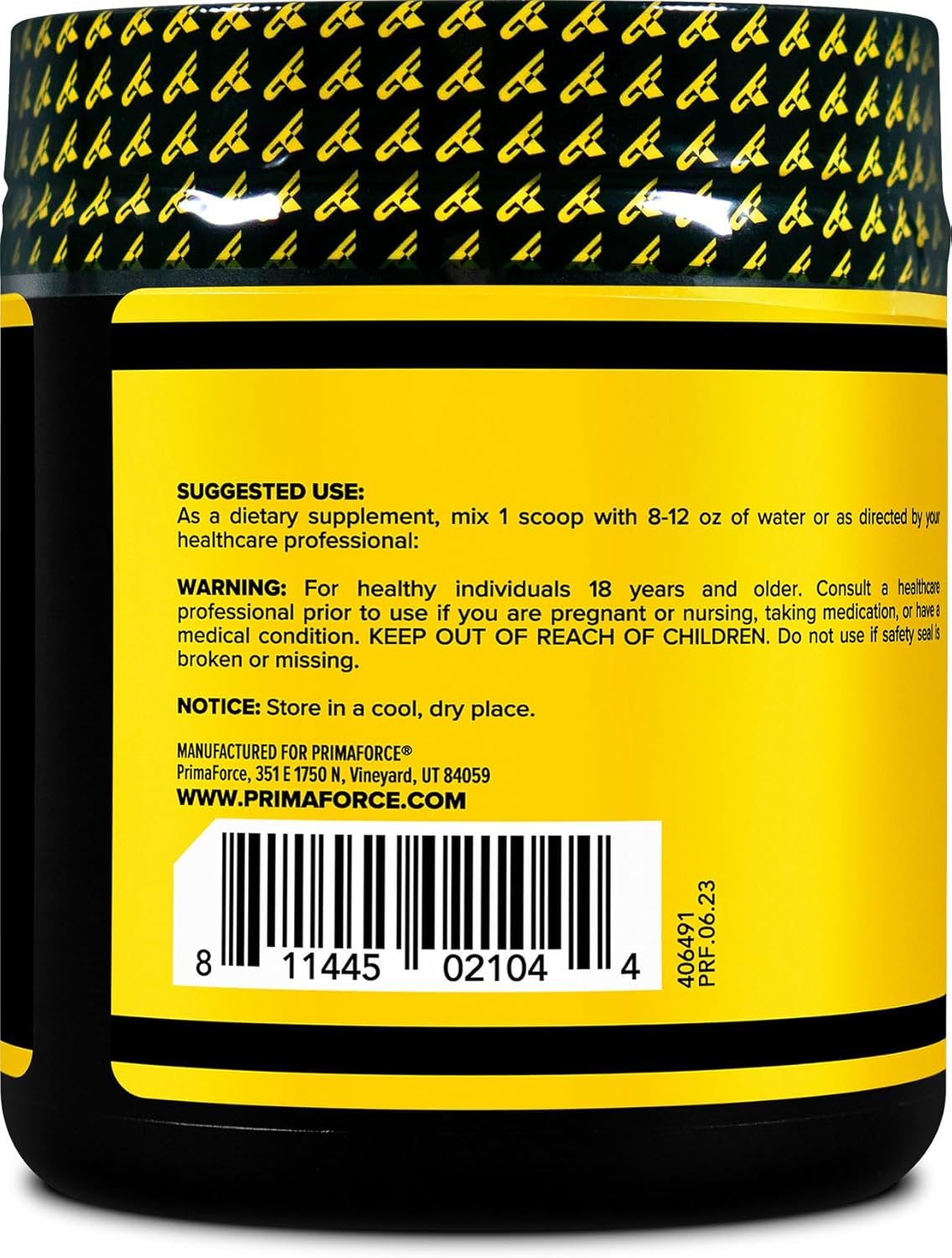 200g Primaforce HMB Powder Supplement - Unflavored Beta-Hydroxy Beta-Methylbutrate Calcium Pure Formula