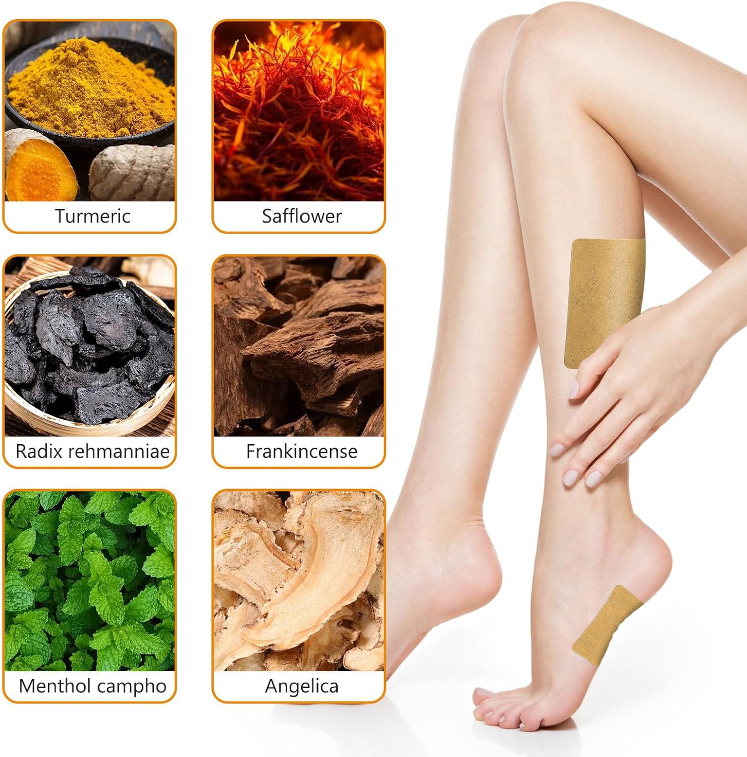2024 New Turmeric Vein Patches for Varicose Veins Relief in Legs - ZRW 1 Box Furzero Patch