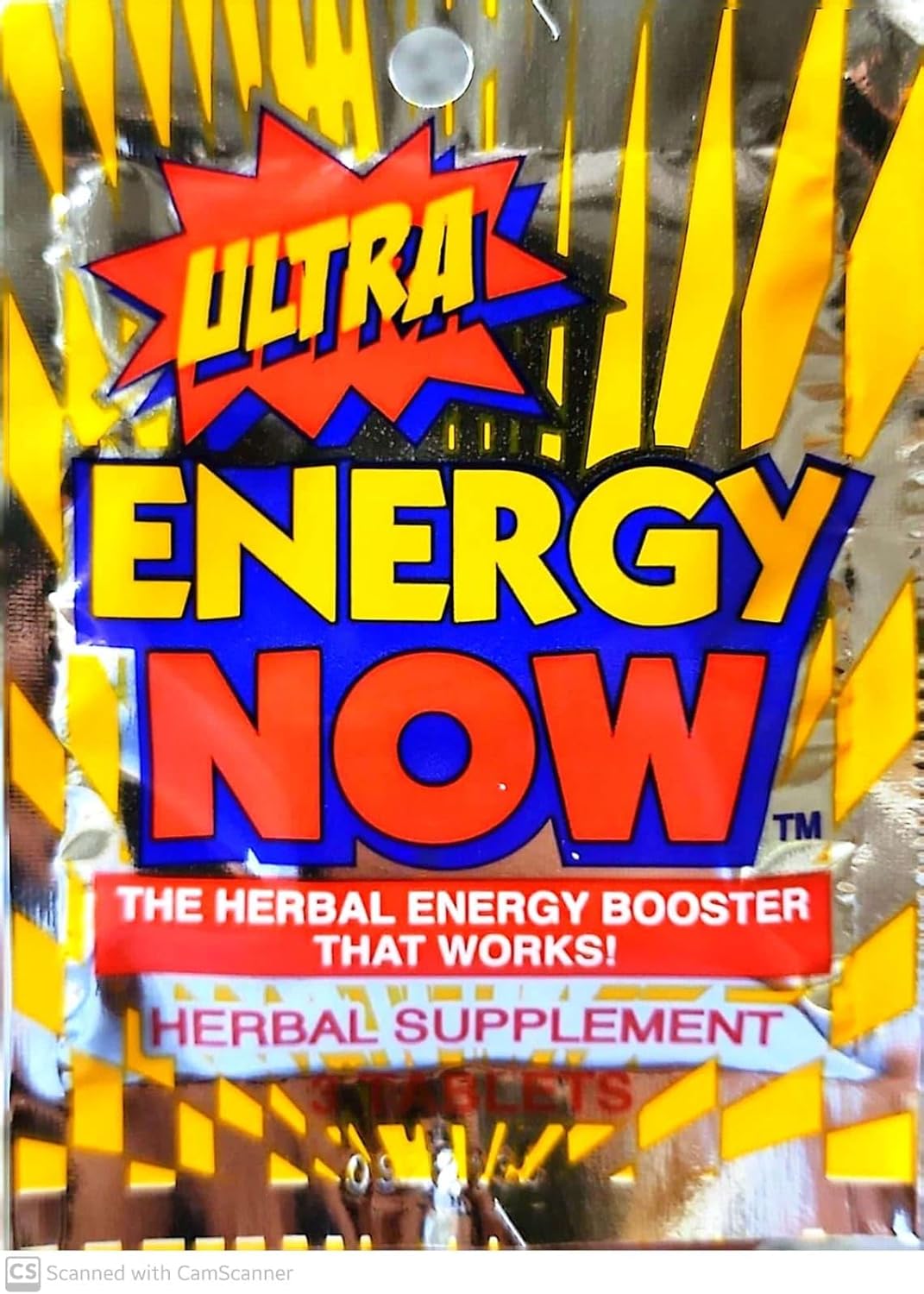 24 Packages of Handy Solutions Ultra Energy Now with 3 Tabs each