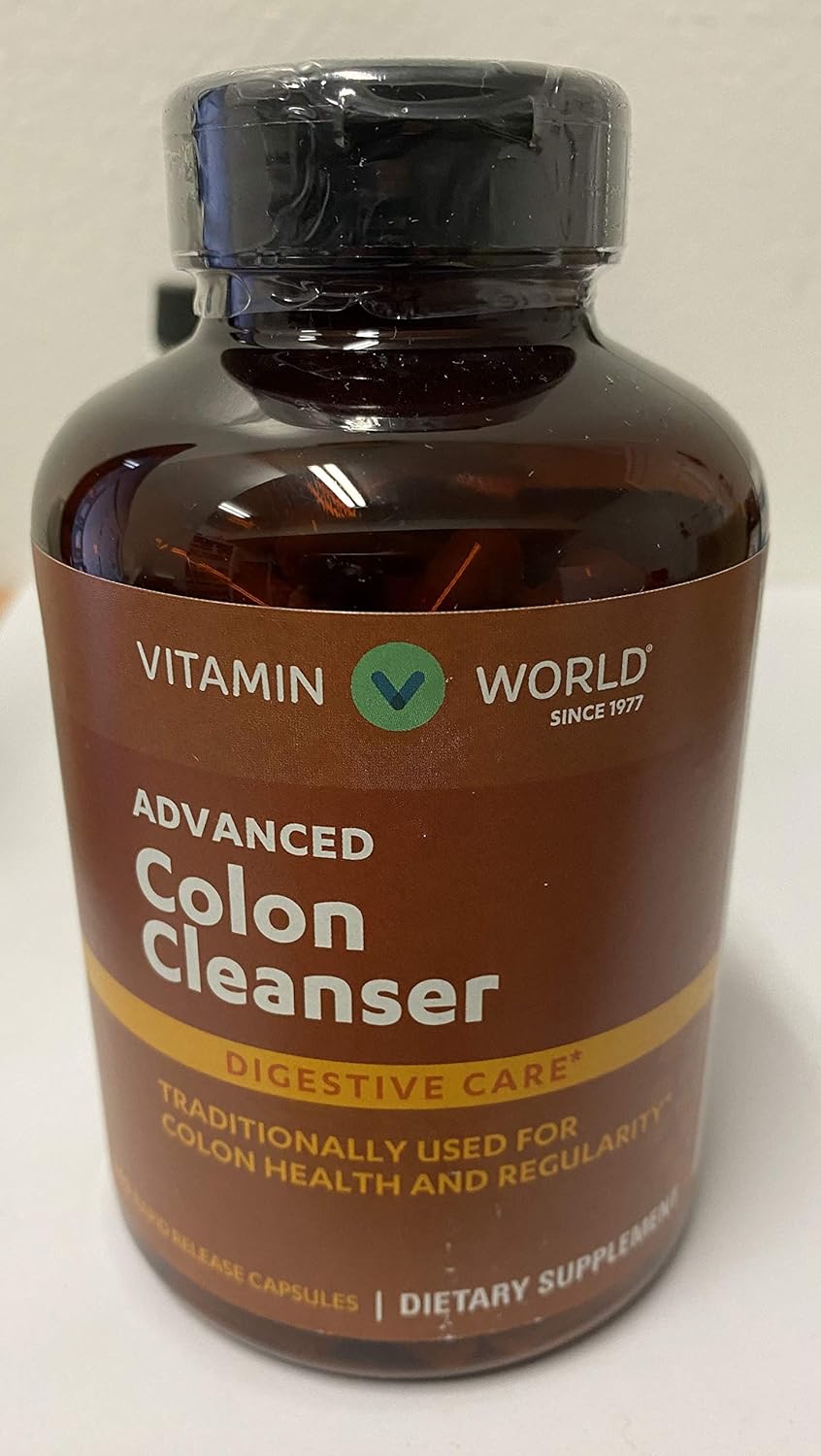 240 Rapid Release Capsules Colon Cleanser for Digestive Care and Colon Health by Vitamin World