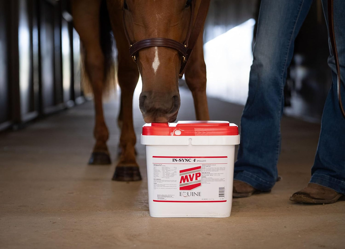 24lb MVP in-Sync Supplement with Natural Vitamin E for Equine Muscle Health and Recovery