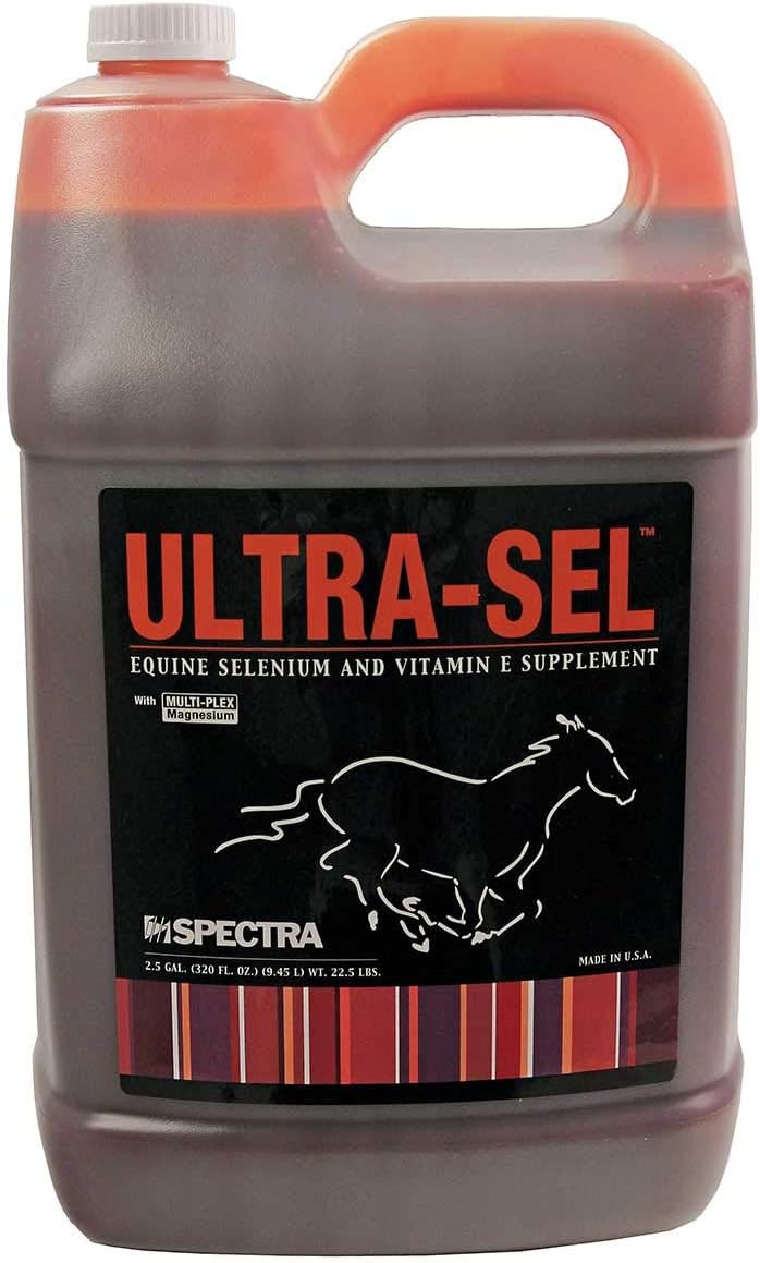 2.5 Gallon Spectra Animal Health Ultra Sel Equine Supplement for Horses