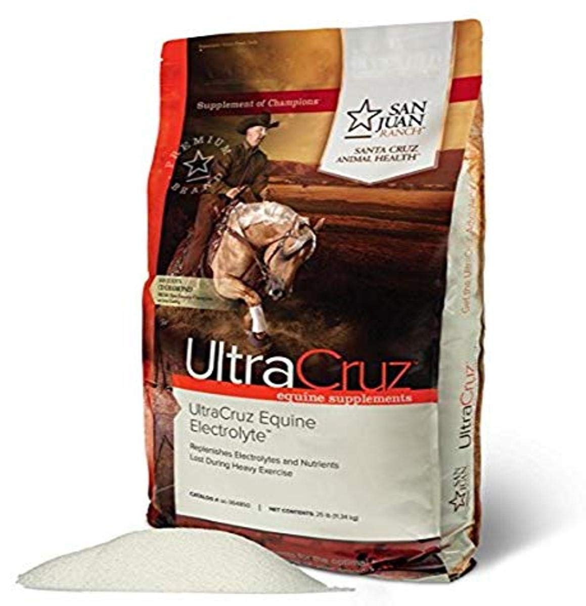25 lb. UltraCruz Equine Electrolyte Supplement Powder for Horses