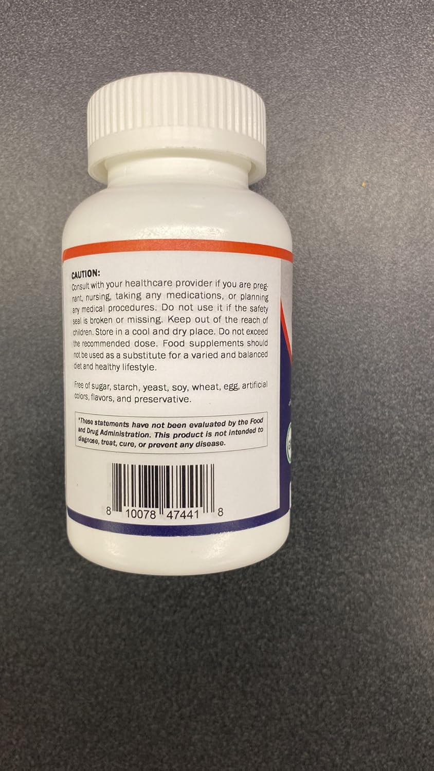 250 Vegetarian Tablets of Vitamatic Caffeine Pills with 200mg per Serving