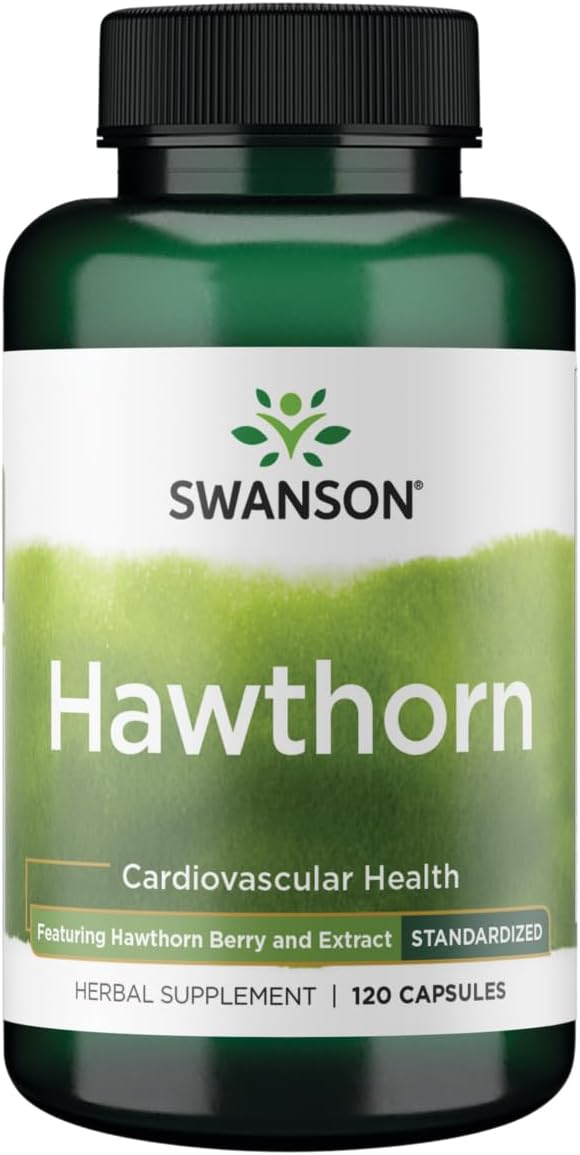 250mg Swanson Hawthorn Extract Capsules - 120 Count