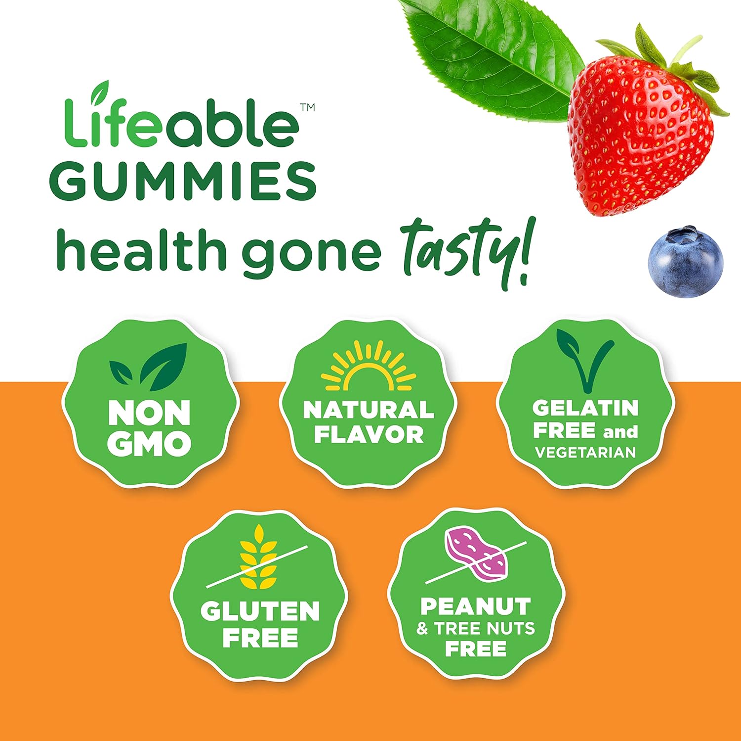 25mg Kids Zinc + Vitamin D Gummies Bundle by VitaWorks Lifeable - Tasty Kids Vitamin Supplement, Gluten & GMO Free Chewables