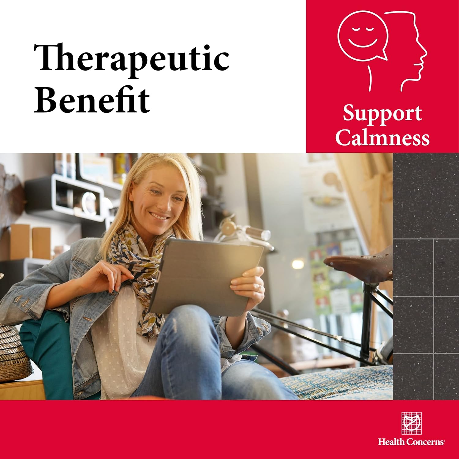 270 Capsules Health Concerns Calm Spirit Supplement for Stress Relief and Sleep Support