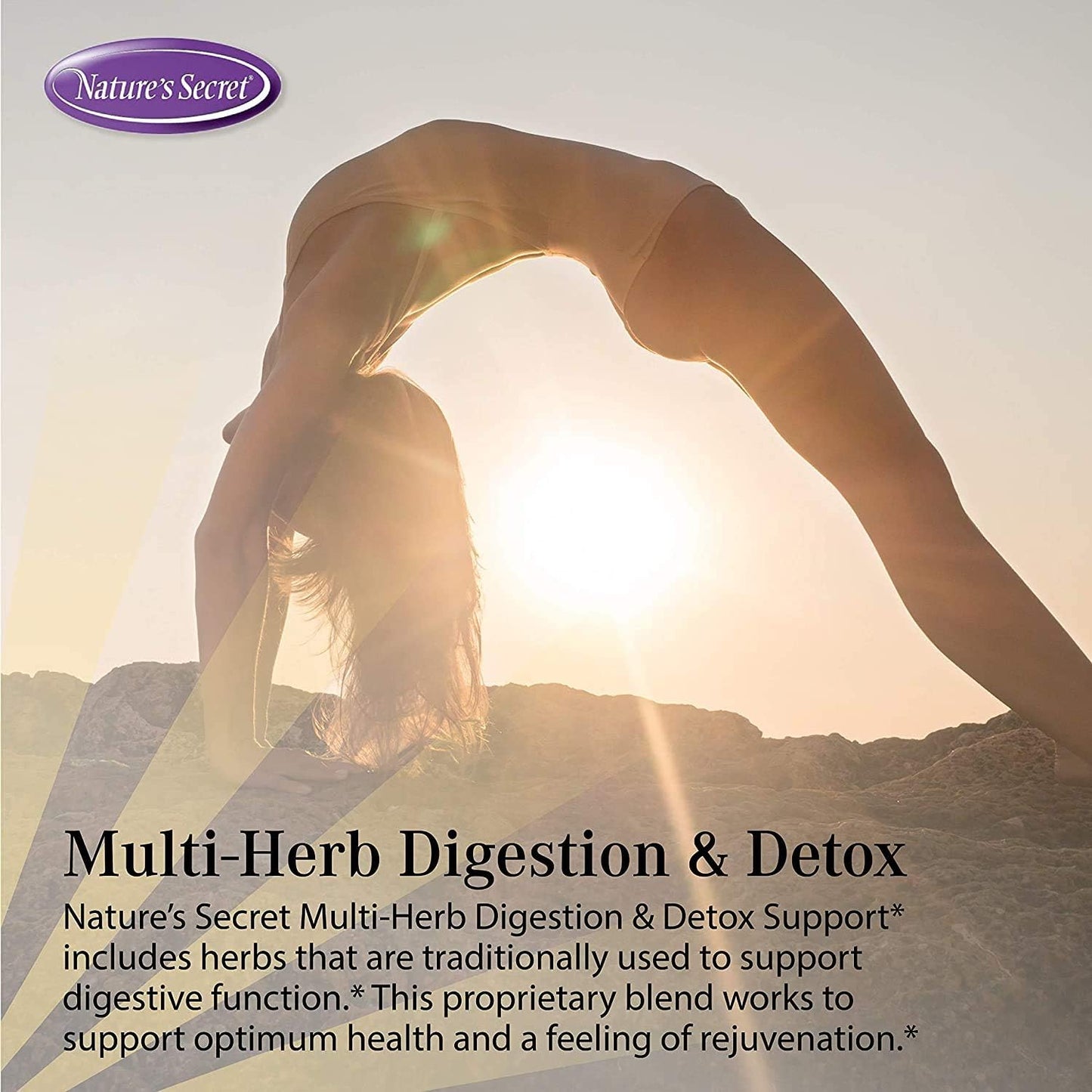 275 Count Nature's Secret Multi-Herb Digestion & Detox Support - Pack of 2
