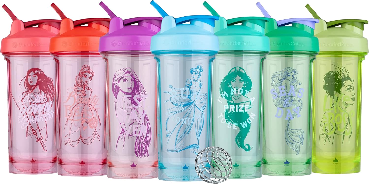 28-Ounce Disney Princess Moana Shaker Bottle for Protein Shakes and Pre Workout