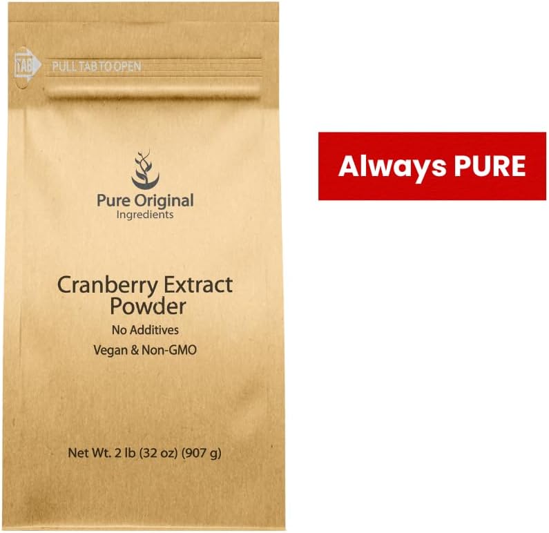 2lb Gluten-Free Herbal Supplement with Pure Original Cranberry Extract