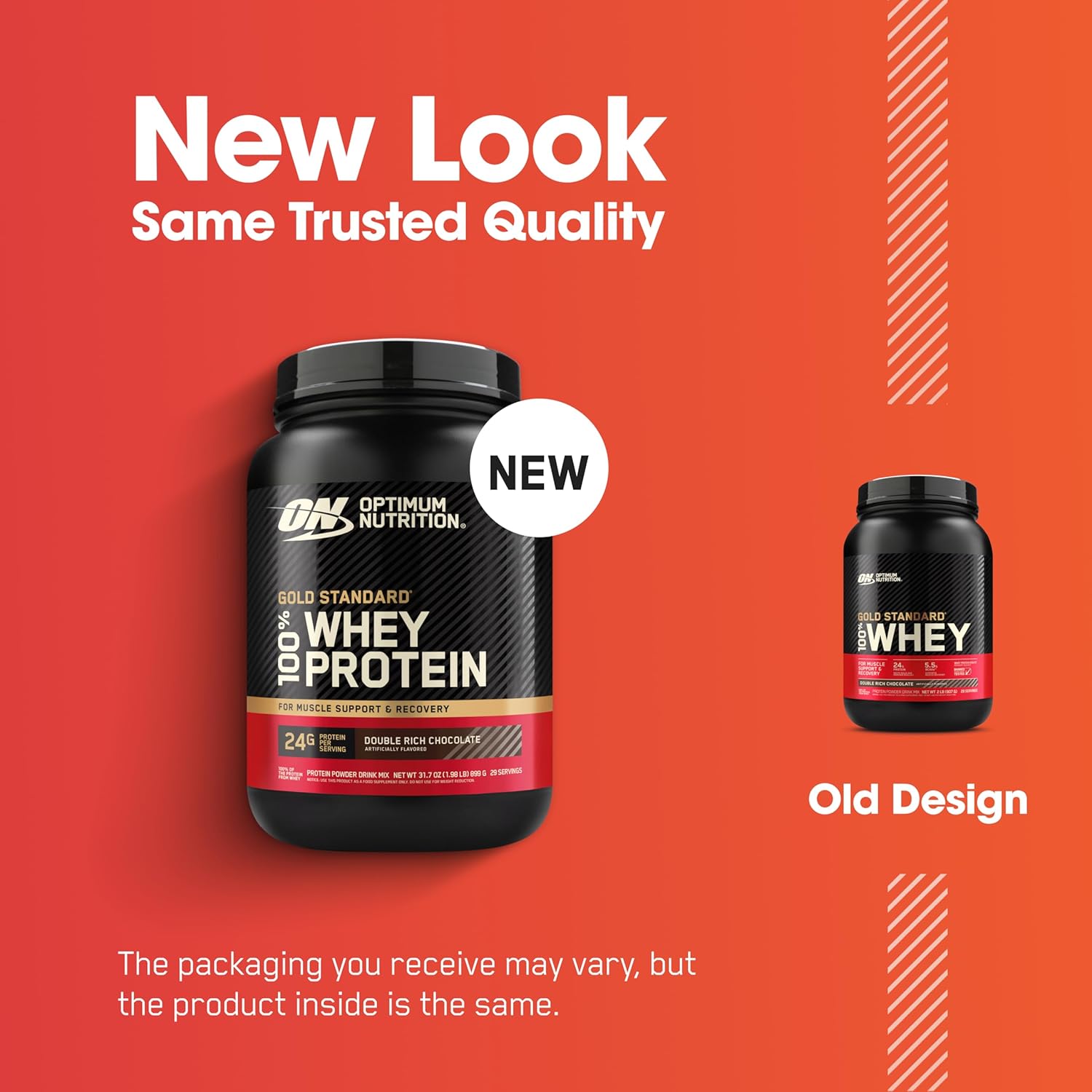 2lb Optimum Nutrition Gold Standard Whey Protein Powder - Double Rich Chocolate