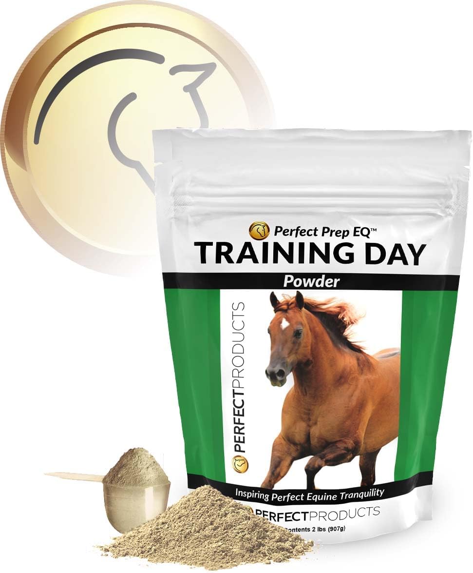 2LB Perfect Prep EQ Training Day Calming Powder for Horses - Ideal Supplement for Training Sessions