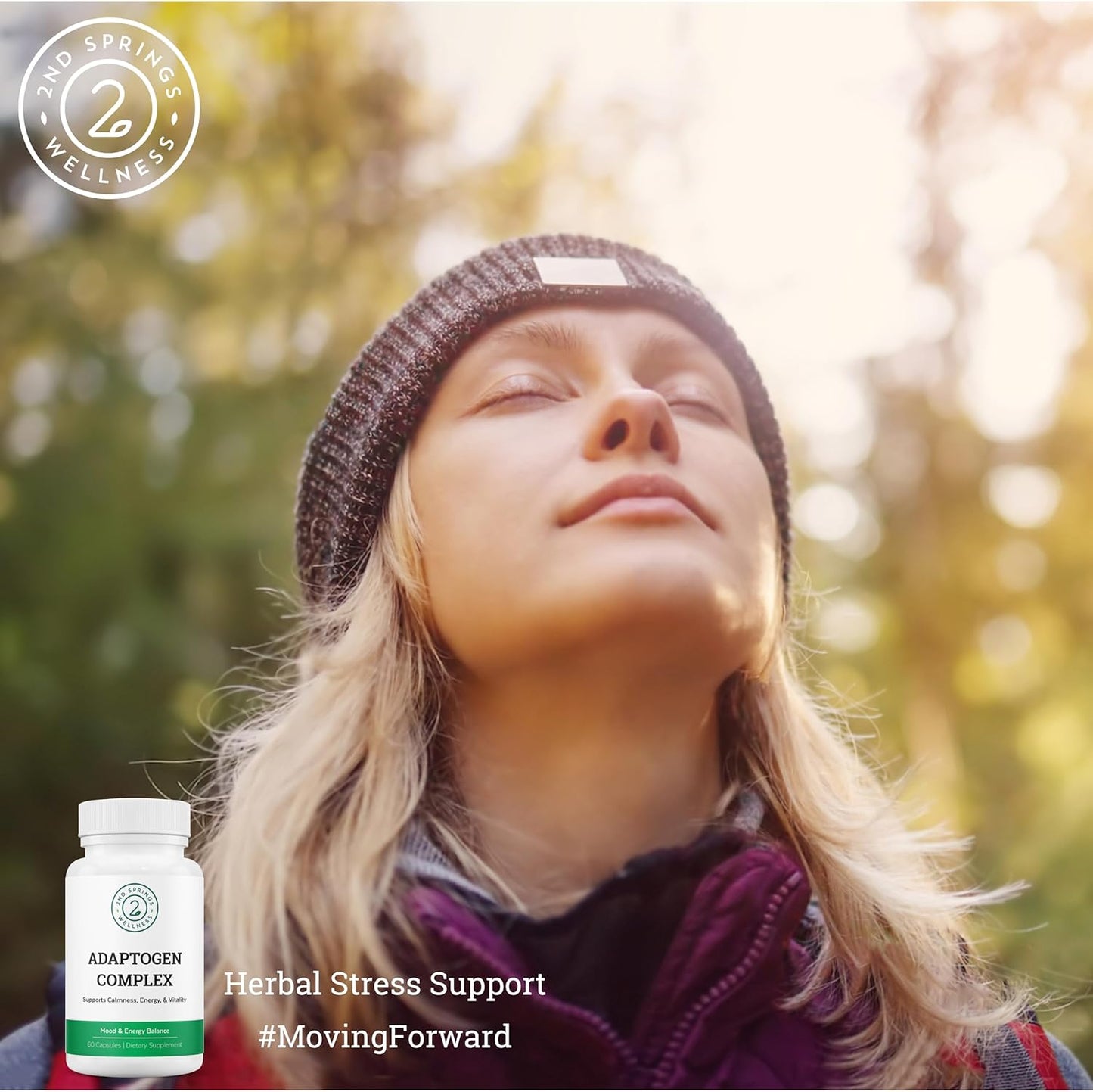 2nd Springs Women's Daily Essentials Bundle - Multivitamin Pack with Adaptogen Complex for Women's Health & Stress Support