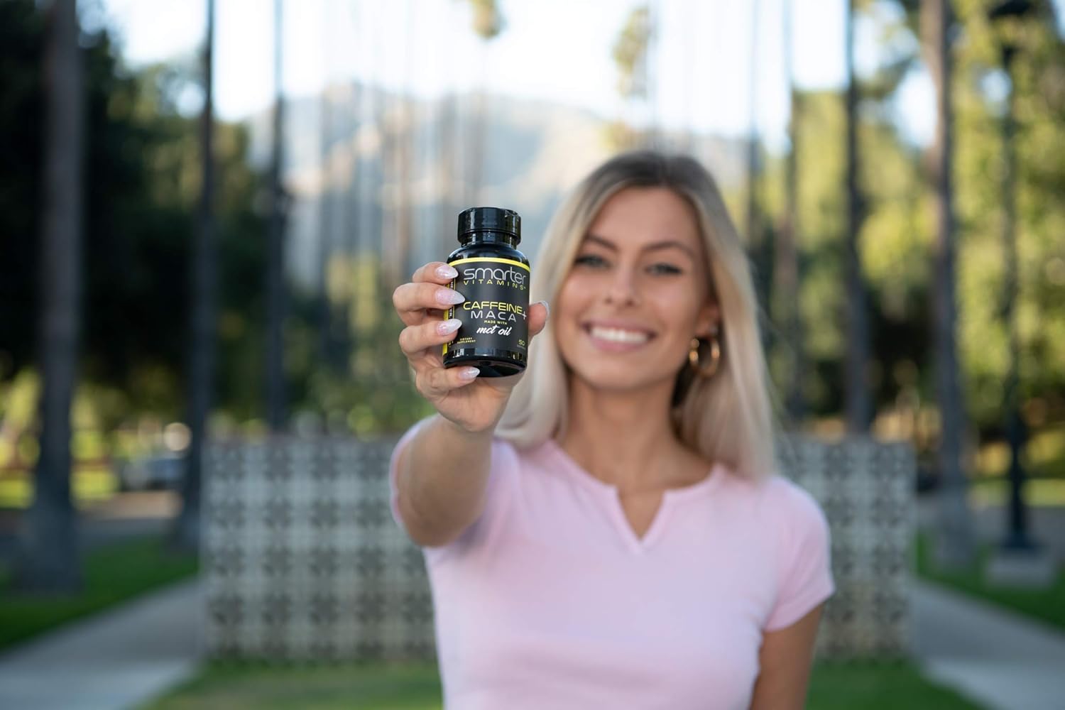 3 Pack Energy Pills with 200mg Caffeine, Coconut MCT Oil, Maca Root - 150 Softgels by SmarterVitamins