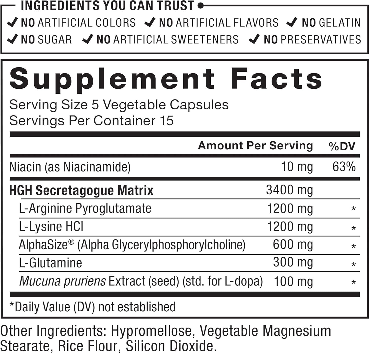 3-Pack Force Factor Prime HGH Supplement for Men - Activates HGH Secretion, Boosts Workout Force, & Enhances Performance with AlphaSize, 225 Count