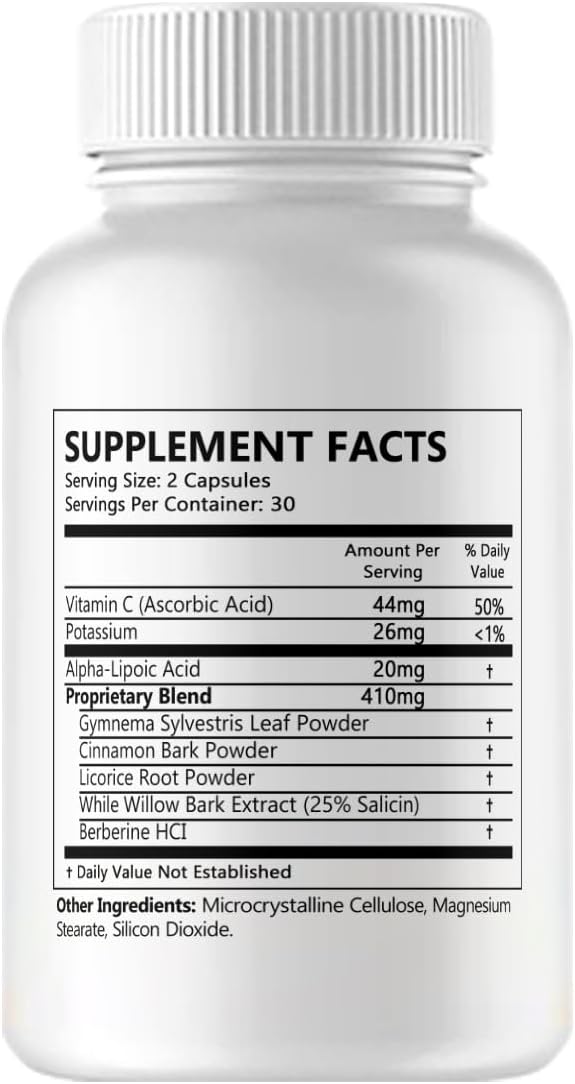 3 Pack Kivus Blood Sugar Complete Capsules - 180 Capsules for Blood Sugar Balance