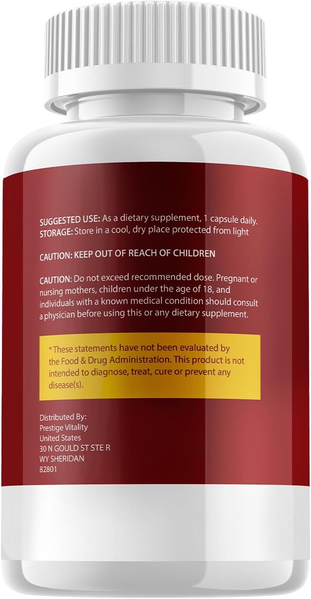 3-Pack Nervogen Pro Capsules for Neuropathy - Advanced Formula Dietary Supplement with Vitamin C and Zinc - 180 Capsules