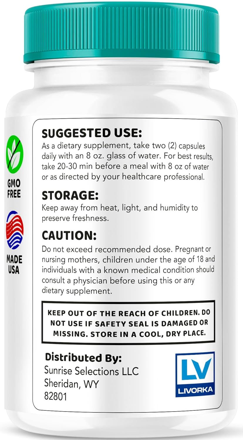 3 Pack of LIVORKA Cleartone Capsules for Advanced Hearing Health - 180 Pills for 3 Months
