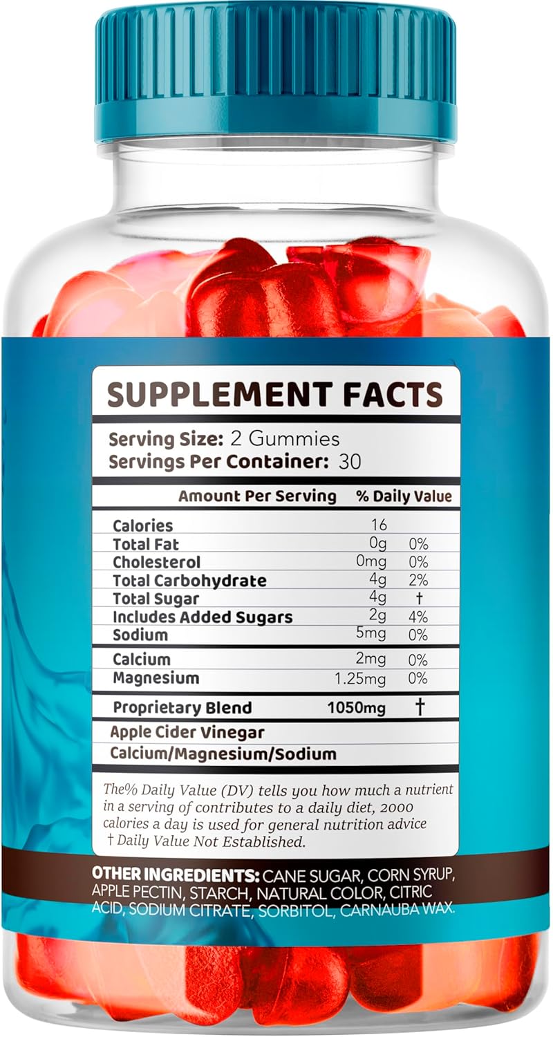 3-Pack of LIVORKA Keto Rain ACV Gummies for Weight Loss - 180 Gummies for 3 Months