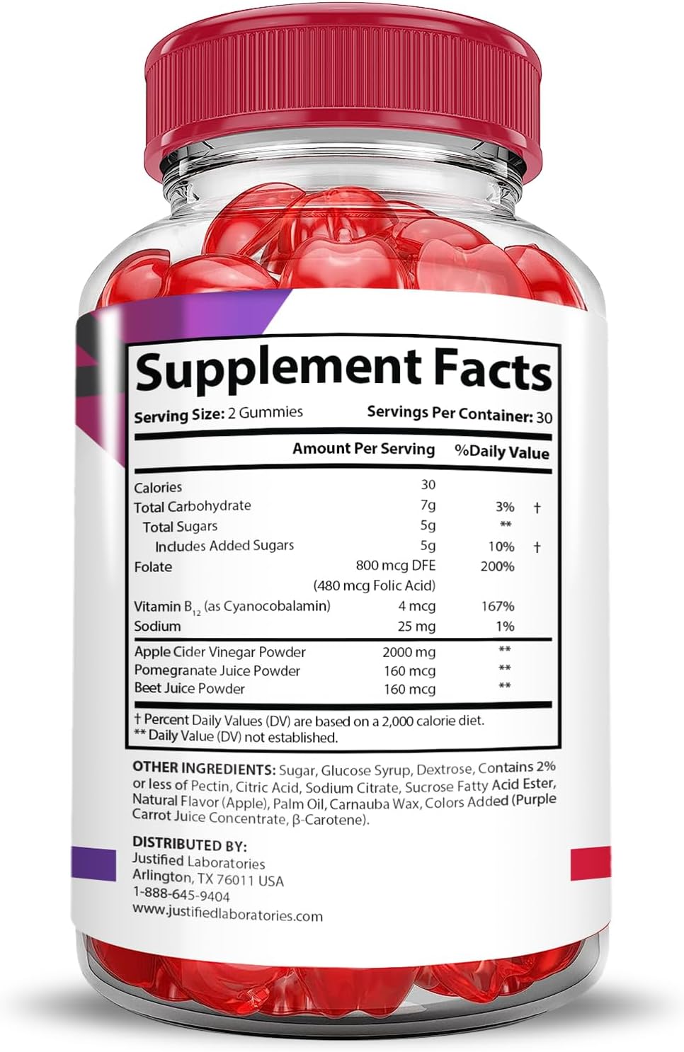 3 Pack Premier Keto ACV Gummies for Advanced Weight Loss - 2000MG Extreme Formula with Apple Cider Vinegar, Pomegranate, Beet Juice Powder, B12 - Vegan & Non GMO - 180 Gummies