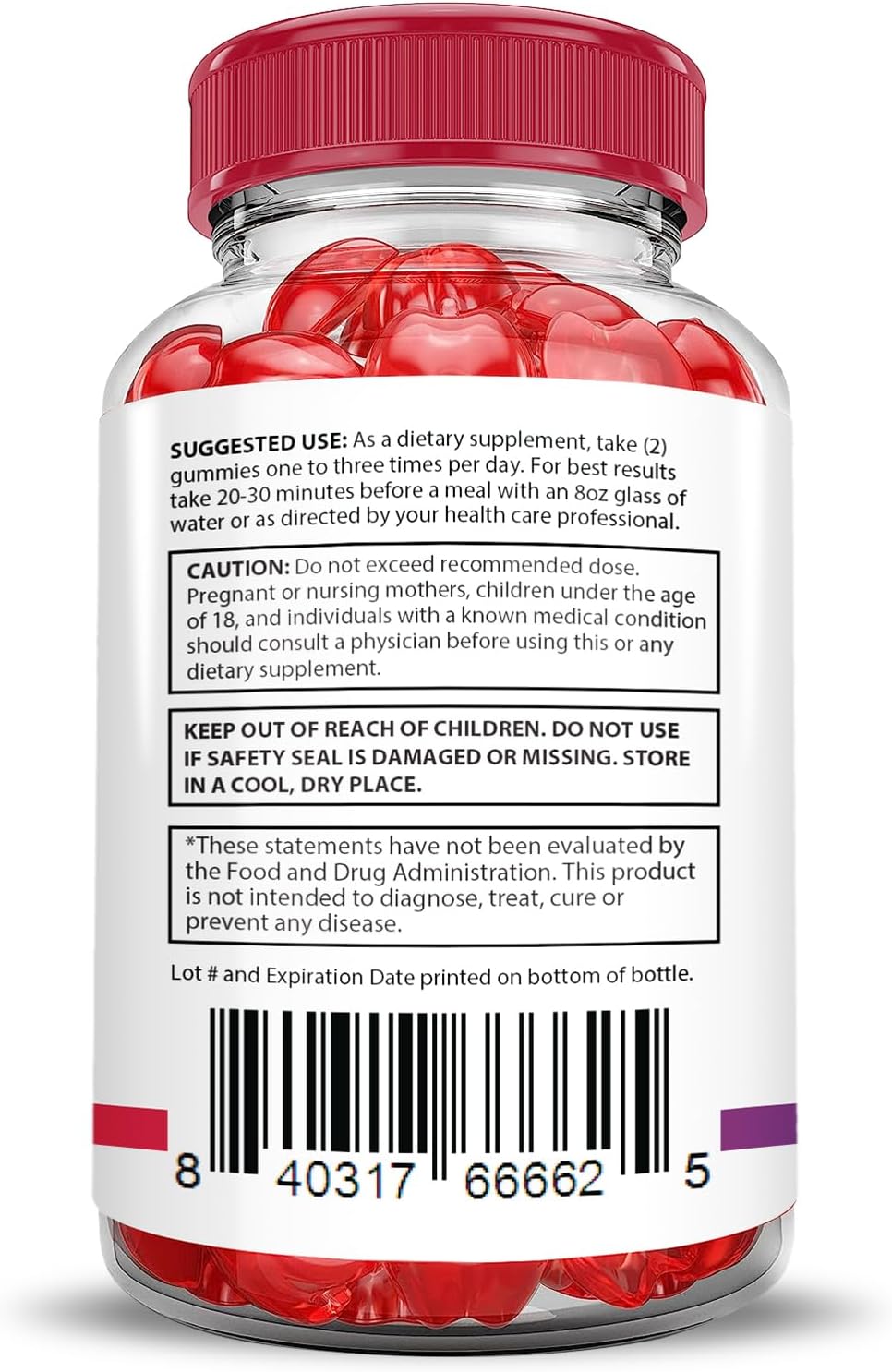 3 Pack Premier Keto ACV Gummies for Advanced Weight Loss - 2000MG Extreme Formula with Apple Cider Vinegar, Pomegranate, Beet Juice Powder, B12 - Vegan & Non GMO - 180 Gummies