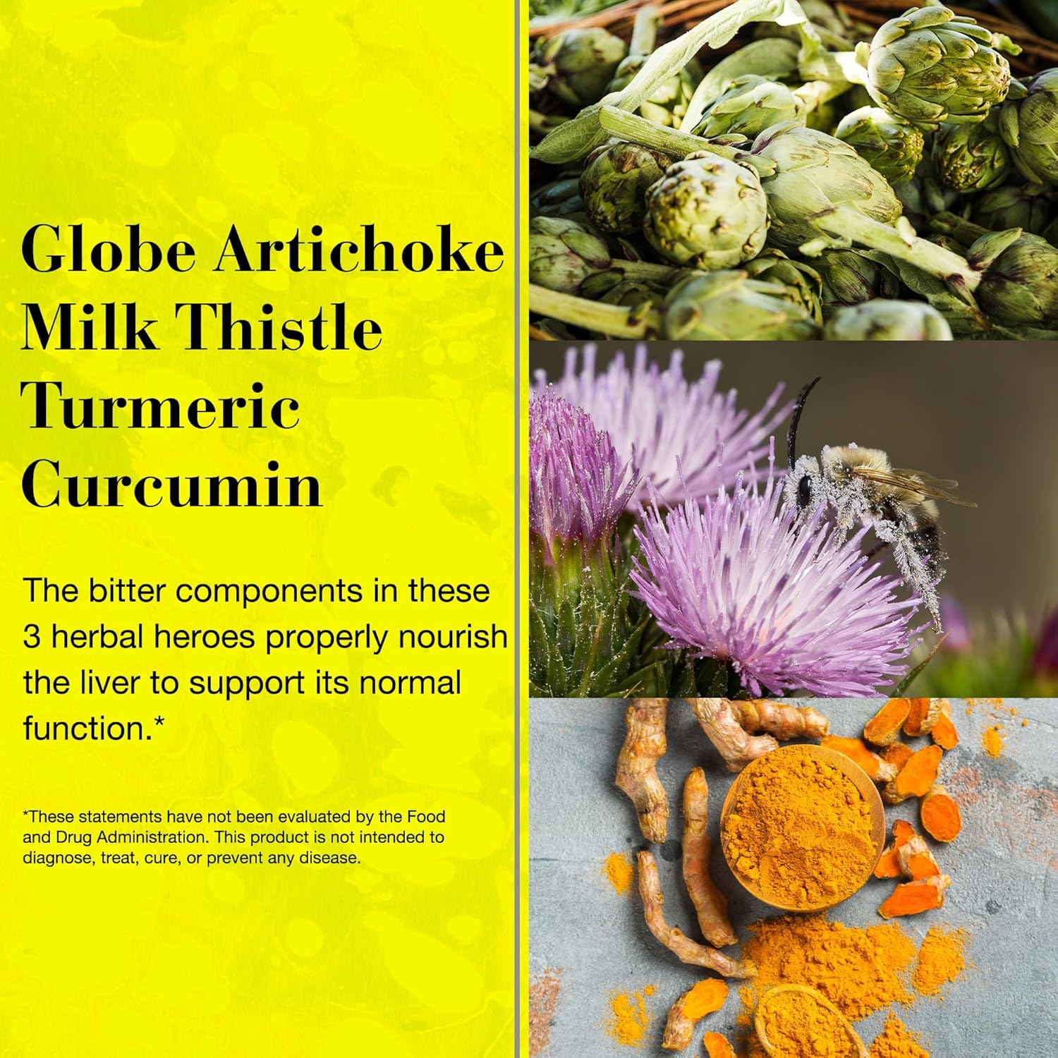 3 Packs of New Nordic Active Liver Gummies with Milk Thistle, Artichoke & Turmeric - Natural Peach & Mango Flavor - 60 Count Vegan Supplement - Sugar Free
