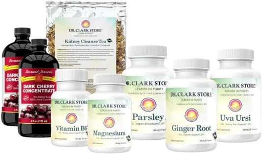 3-Week Kidney Health Protocol: Support Program for Proper Kidney Function, Purge Toxins - Dr Clark Store