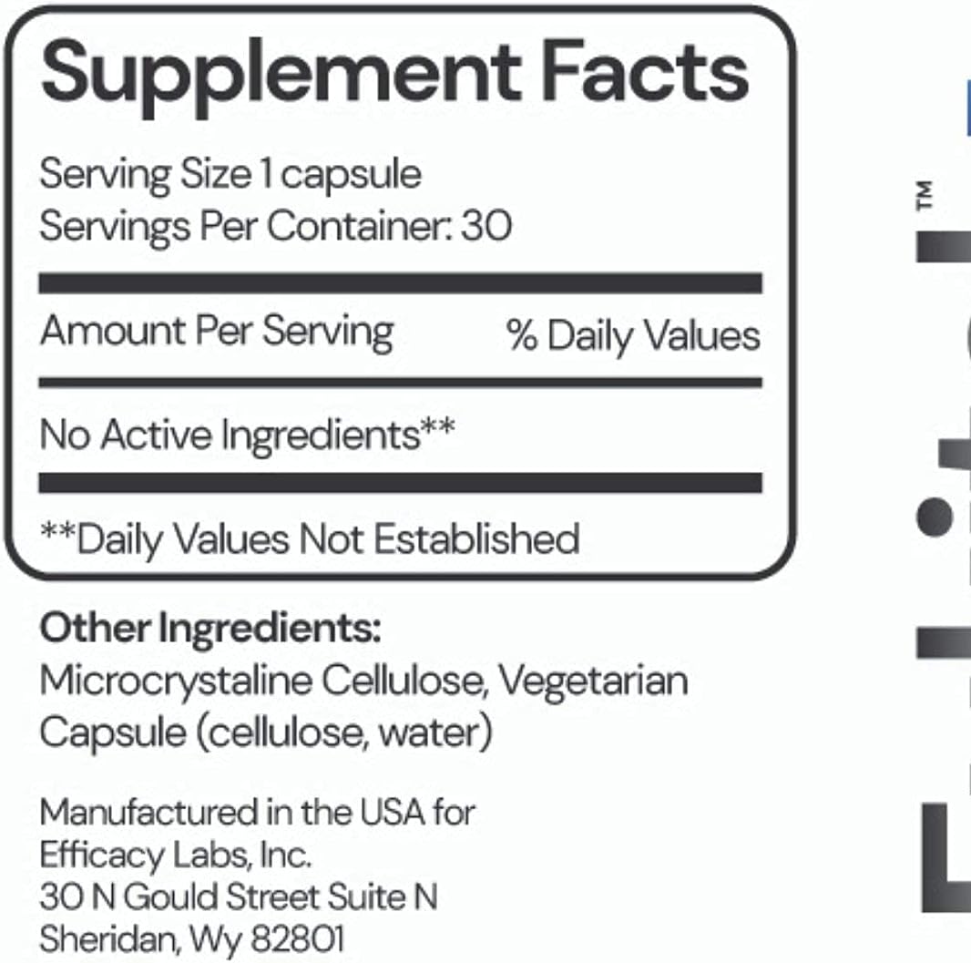 30 ct Fukitol Placebo Pills - Pure & Honest Sugar Pill Capsules for Making Positive Changes