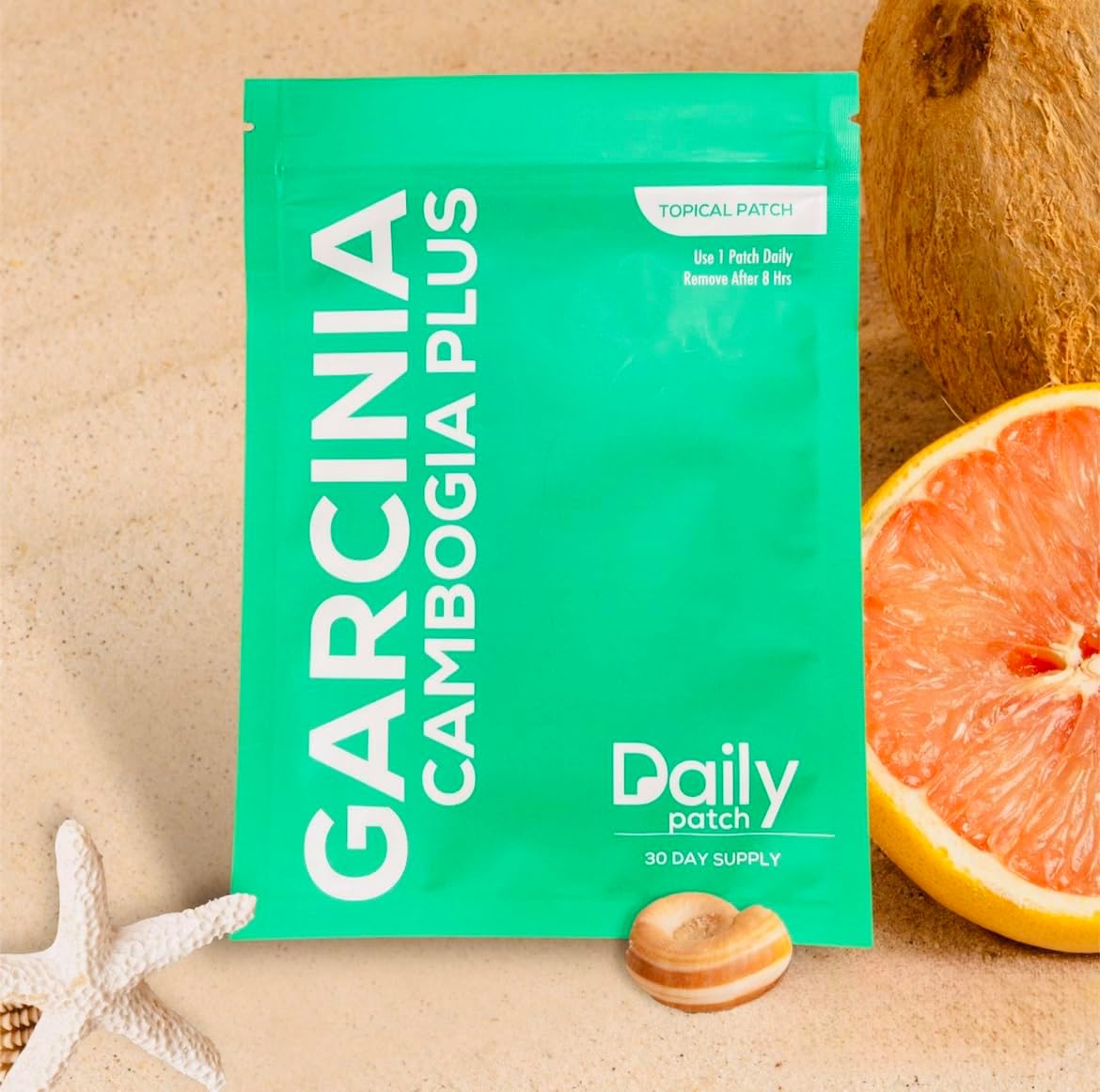 30-Day Supply of Daily Garcinia Cambogia Patches for Weight Loss
