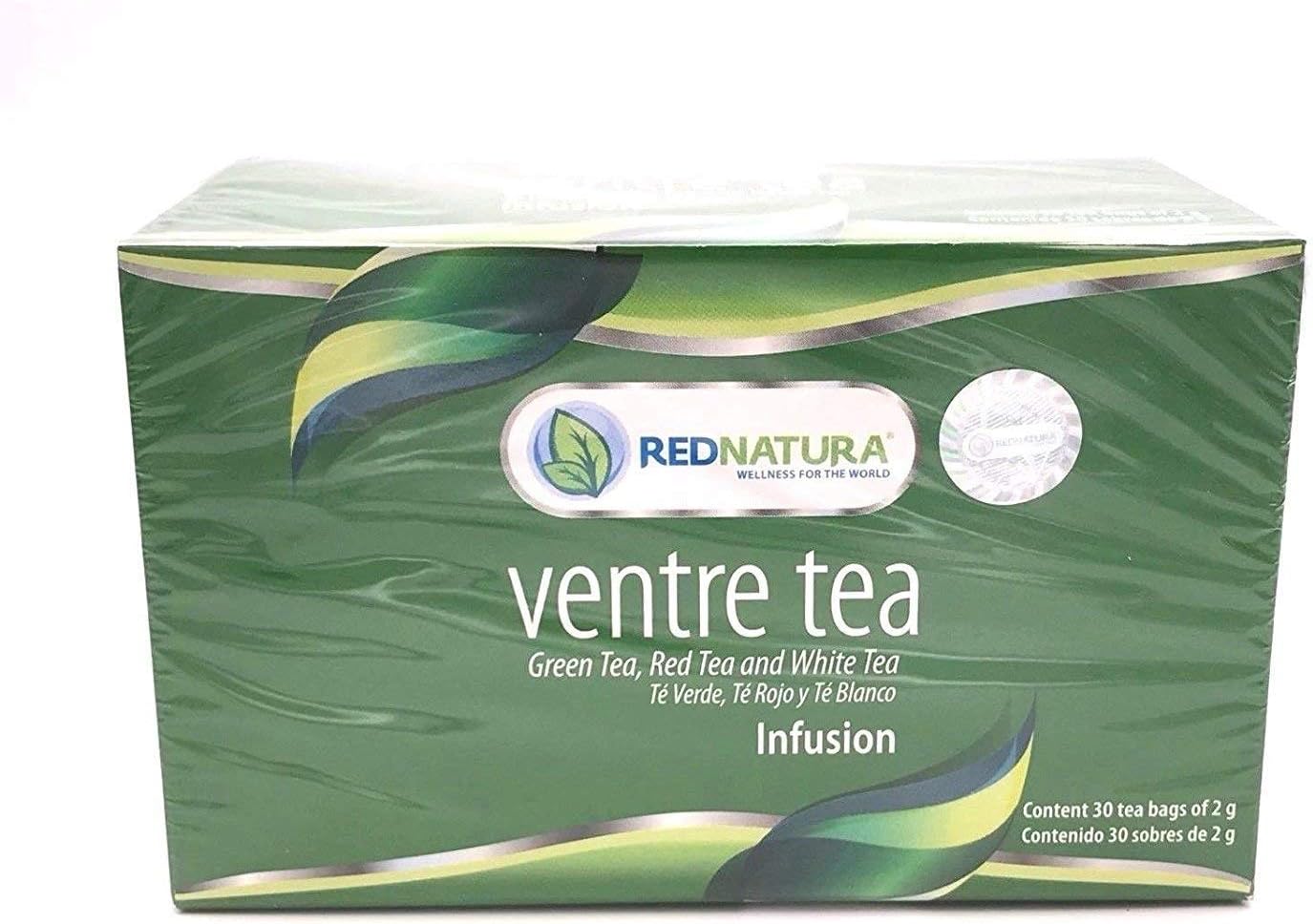 30-Day Supply of Red Natura Mexican Be Lax Tea Slimming Formula Supplement