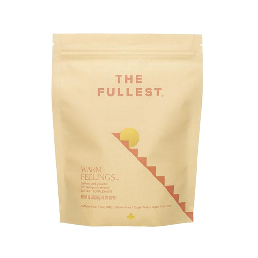 30-Day Supply Saffron Latte Bag - Mood and Sleep Support Powder with Saffron, Cardamom, and Coconut Milk - Vegan and Gluten-Free