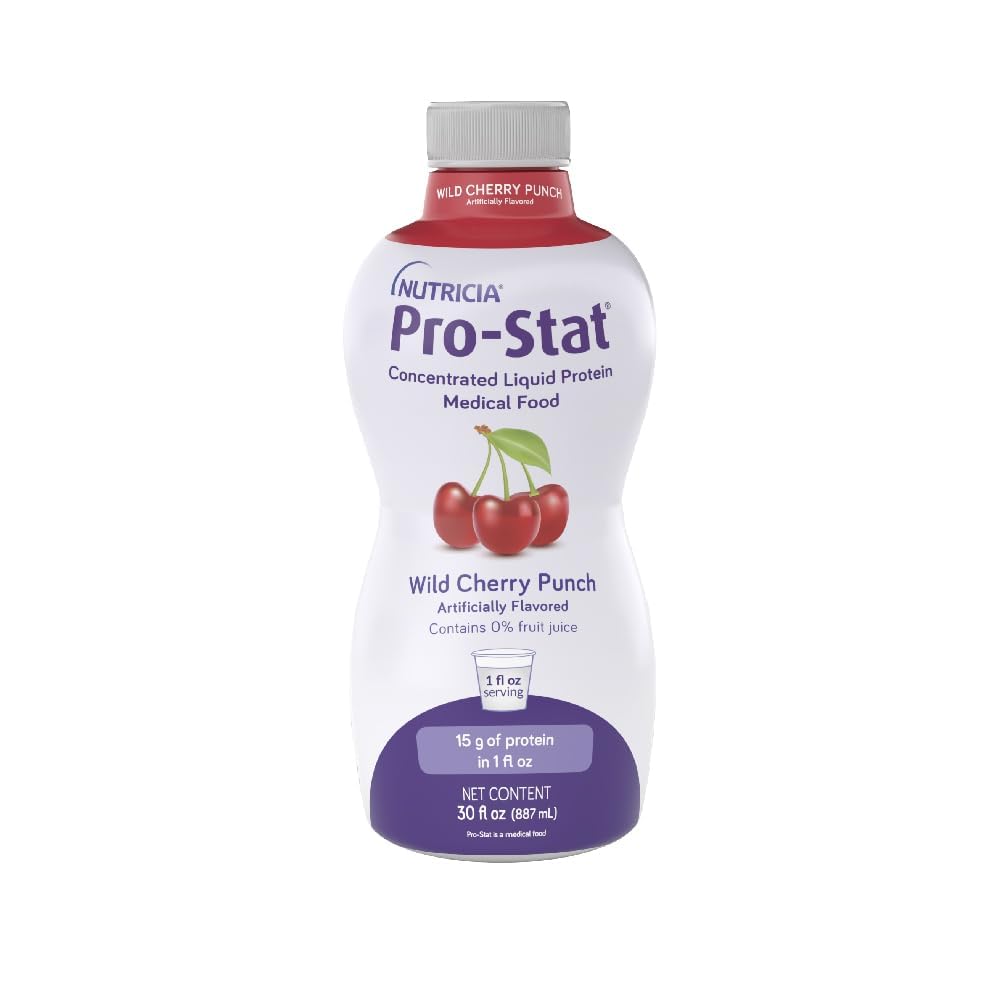30 oz Wild Cherry Punch Flavored Pro-Stat Concentrated Liquid Protein - Medical Food