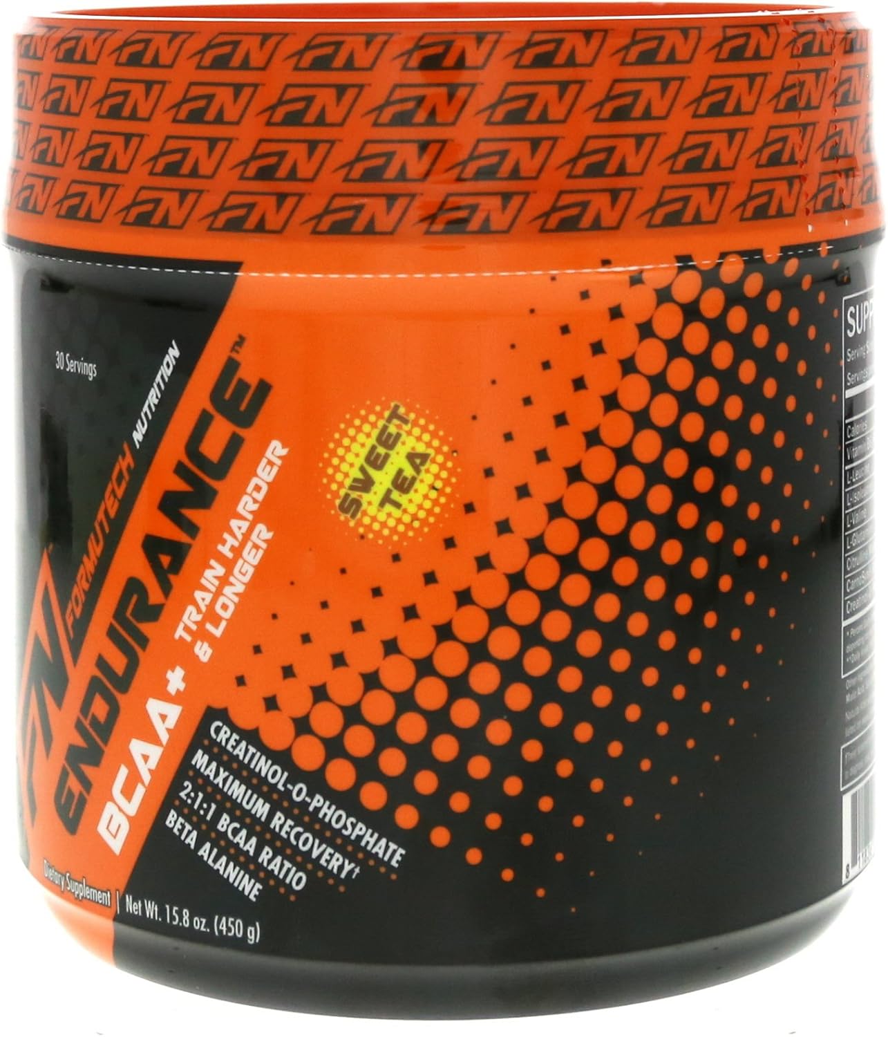 30 Servings Formutech Nutrition Endurance BCAA 2:1:1 Southern Sweet Tea - Maximize Recovery and Train Harder