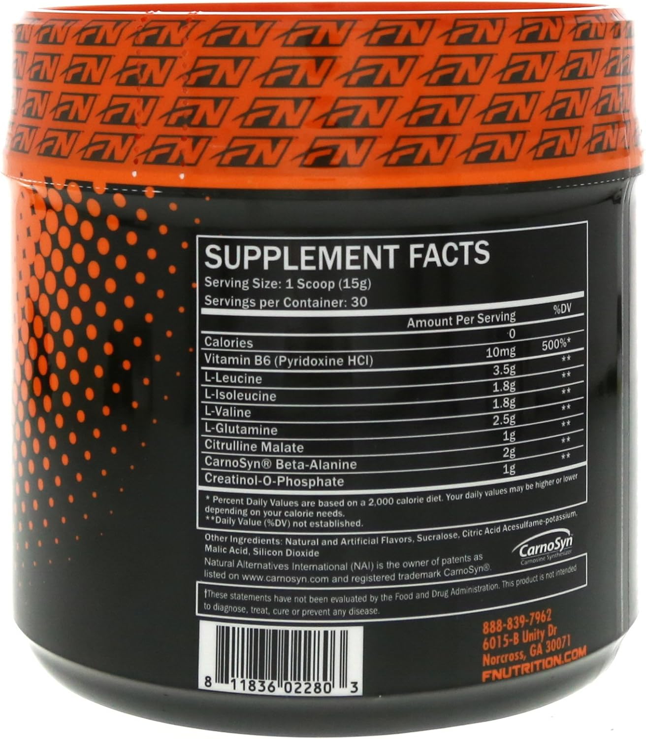 30 Servings Formutech Nutrition Endurance BCAA 2:1:1 Southern Sweet Tea - Maximize Recovery and Train Harder