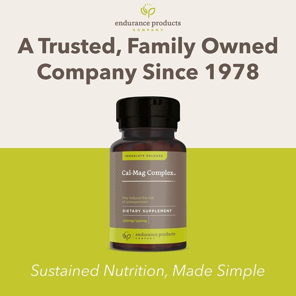 300 Tablets Cal-Mag Complex with 300mg Calcium & 150mg Magnesium by Endurance Products Company