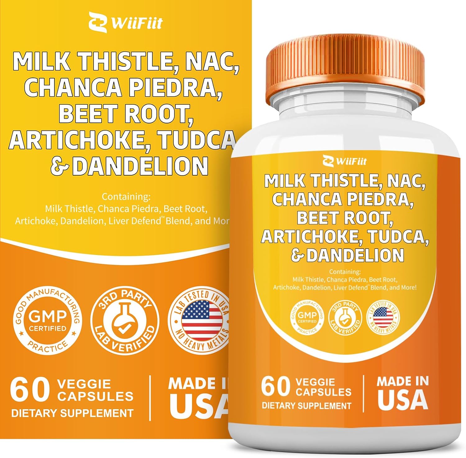 3000mg Milk Thistle NAC Chanca Piedra 2000mg Beet Root Artichoke Tudca Dandelion Root with Zinc Yarrow Turmeric Repair Supplement Plus Chicory Mineral Supplements 60 Count